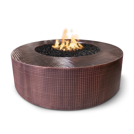 Unity Fire Pit - Hammered Copper 48-inch